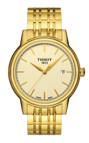 Tissot Carson Quartz 40 Yellow Gold PVD / Champagne / Bracelet
